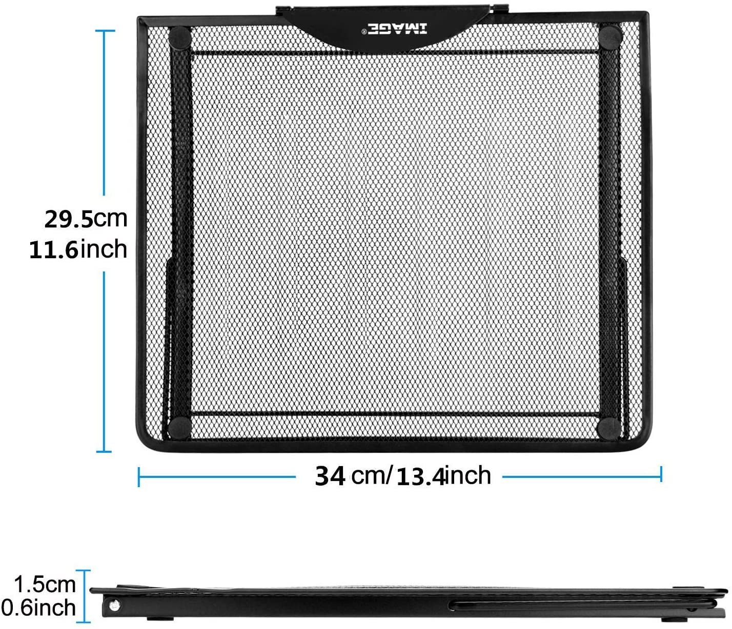 IMAGE Large Version Stand Ventilated Adjustable Light Box Laptop Pad Stand, Multifunction (12 Angles) Skidding Prevented Tracing Holder for Agptek/Huion A3 A4 LED Tracing Light Pad & Diamond Painting image number 3