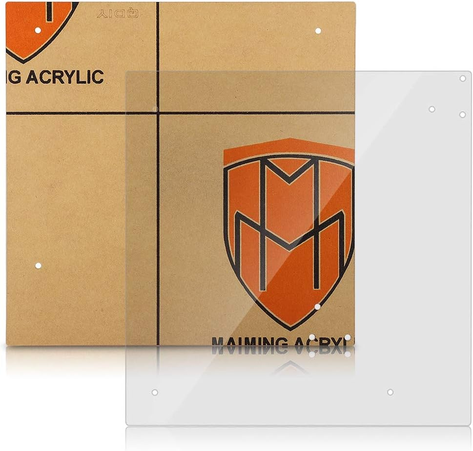 PC Open Frame Test Bench, Transparent ITX Motherboard Overlock DIY Open Air Frame Chassis PC Case, 198 X 194 Mm Acrylic, Easy to Assemble Kit image number 1