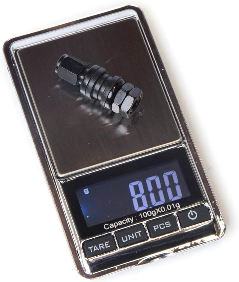 Circuit Performance VS33 Shorty Black Bolt-In Valve Stems (Set of 4) image number 3