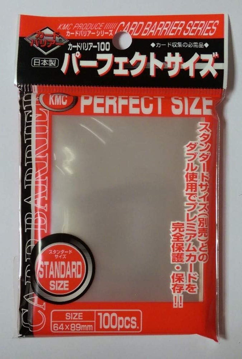 KMC Perfect Size Perfect Fits Pro-Fit Card Sleeves Guard Protector (5-Pack, Each Pack Contains 100 Sleeves)