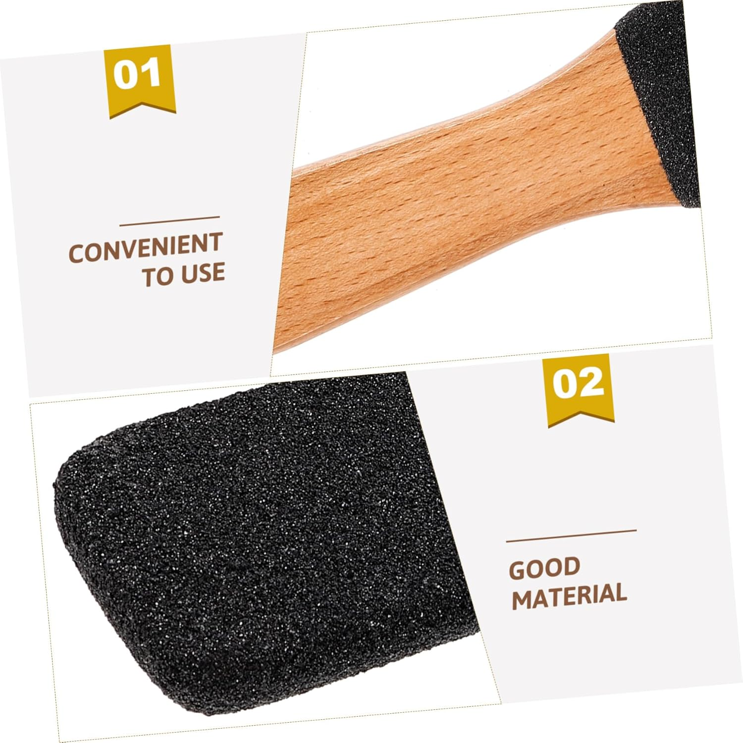 Baluue Pedicure Tool Foot File Callus Remover Exfoliator Dead Skin for Women Men image number 1