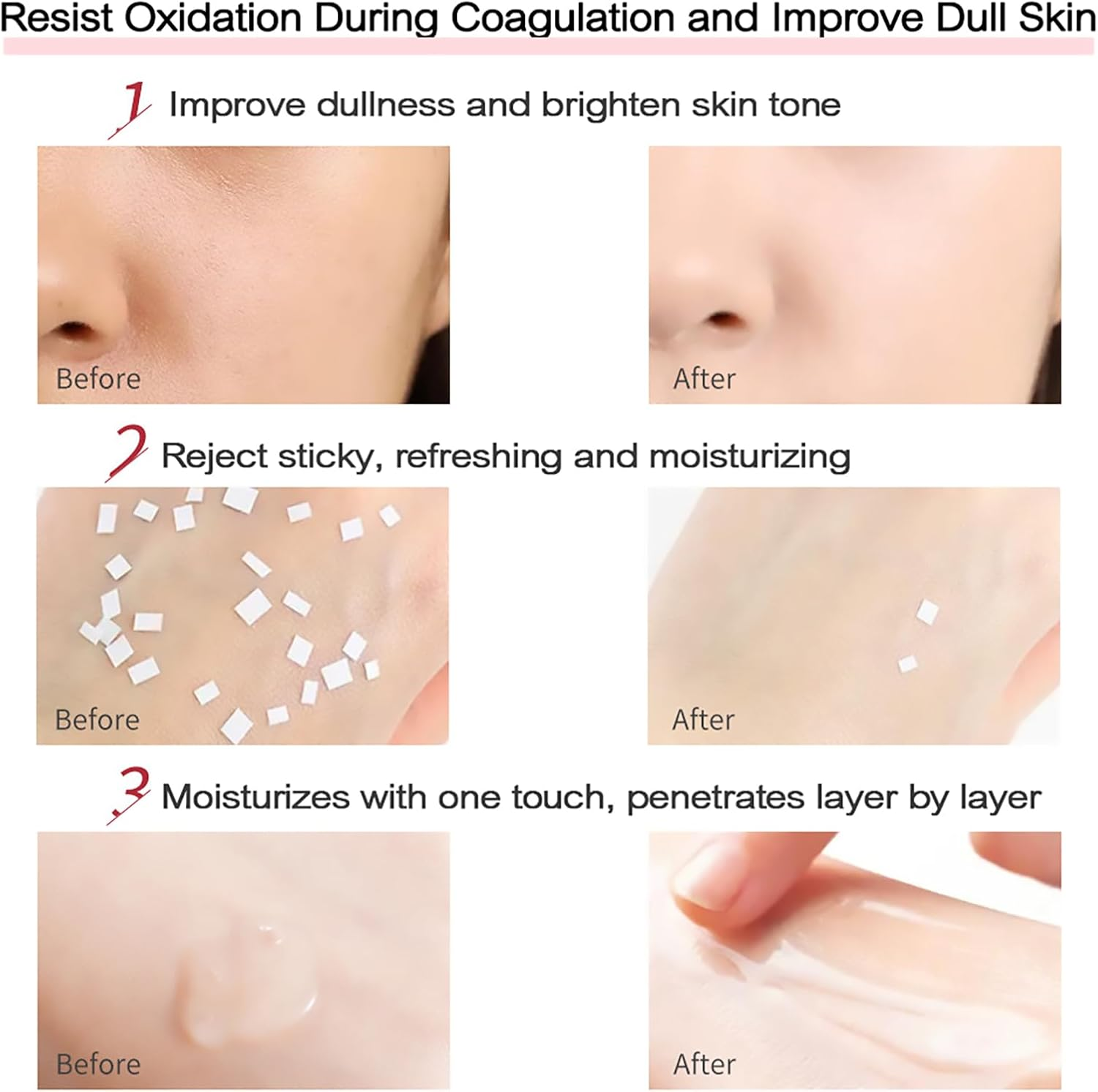 Deleventh Korean Brand &Alpha;-Arbutin Revitalizing Face Serum 37Ml / with Vitamin E, Anti-Oxidation, Brightens and Evens Skin Tone, Reduces Dark Spots, Deeply Hydrates and Nourishes image number 4