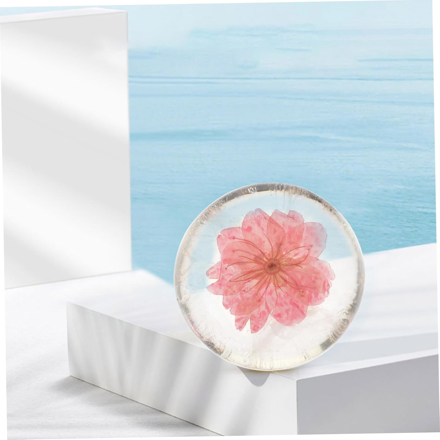 Healvian Flower Design Body Cleaning Care Soap Natural Soap Korean Cleanser Moisture Exfoliate - Pink image number 2