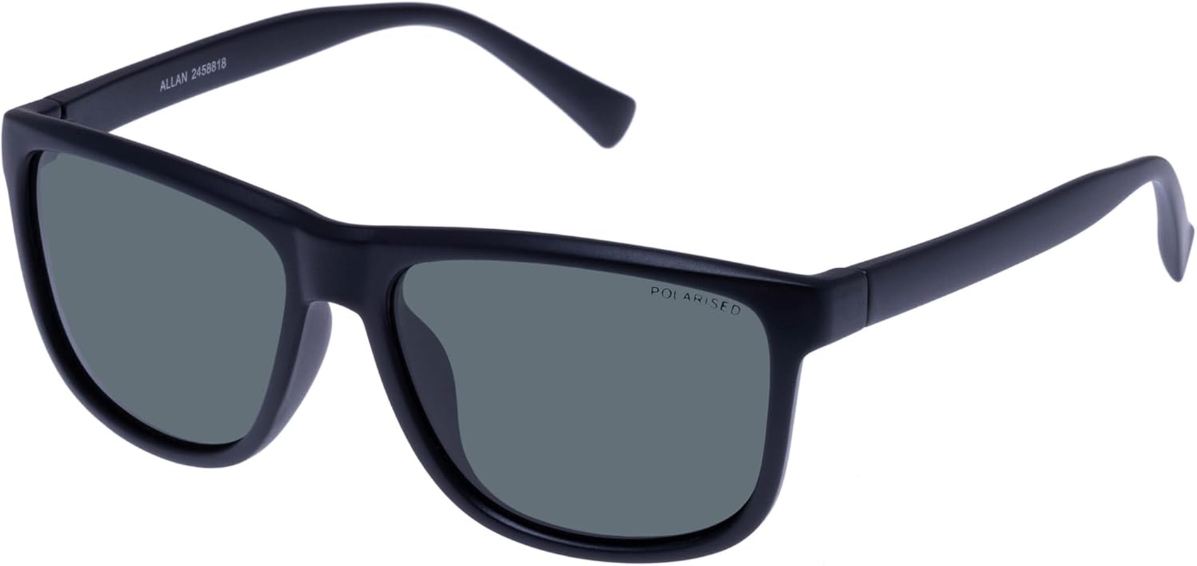 Cancer Council Male Allan Matte Black D-Frame Sunglasses image number 1