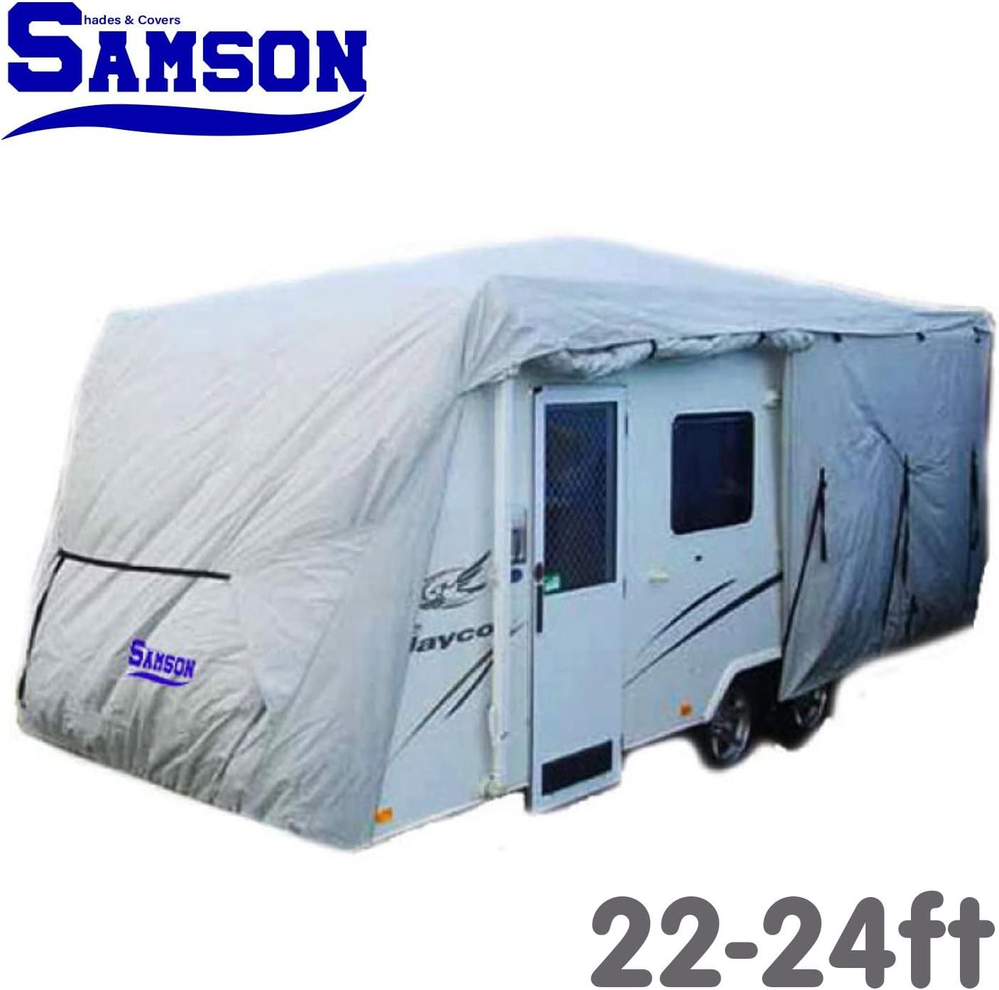 Samson Heavy Duty Caravan Cover Uv & Rain Size 22-24Ft image number 3