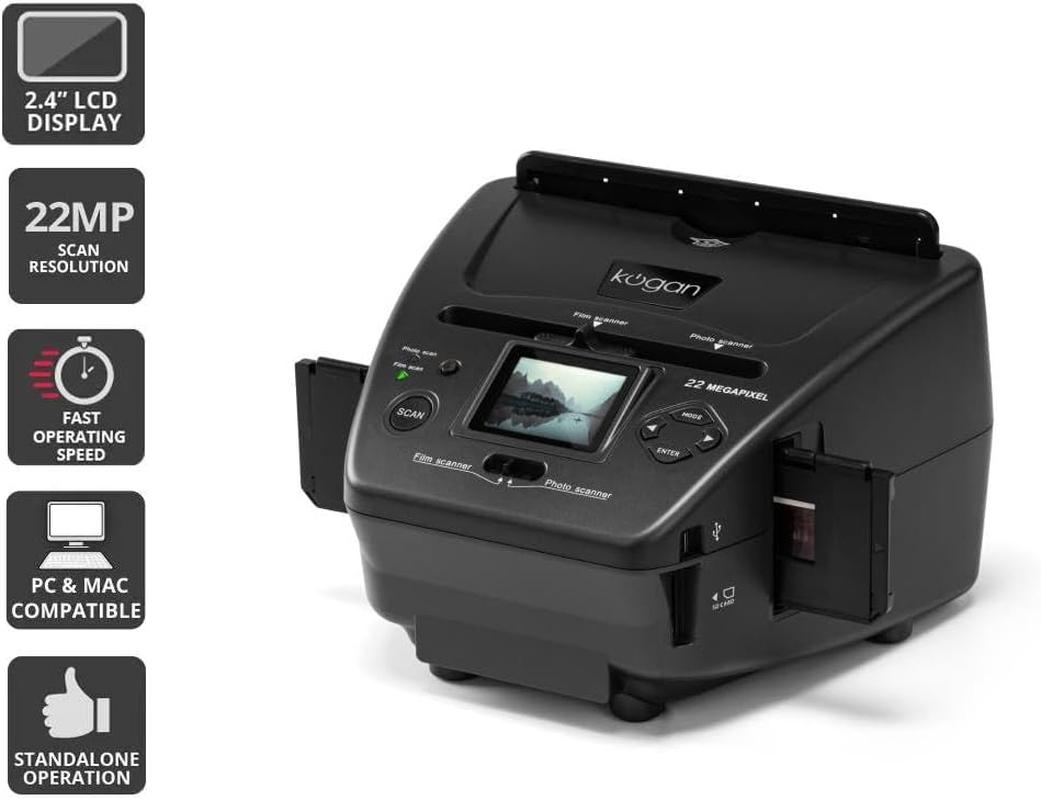 Kogan 22MP Photo and Film Scanner - KA22PFSCNA image number 3