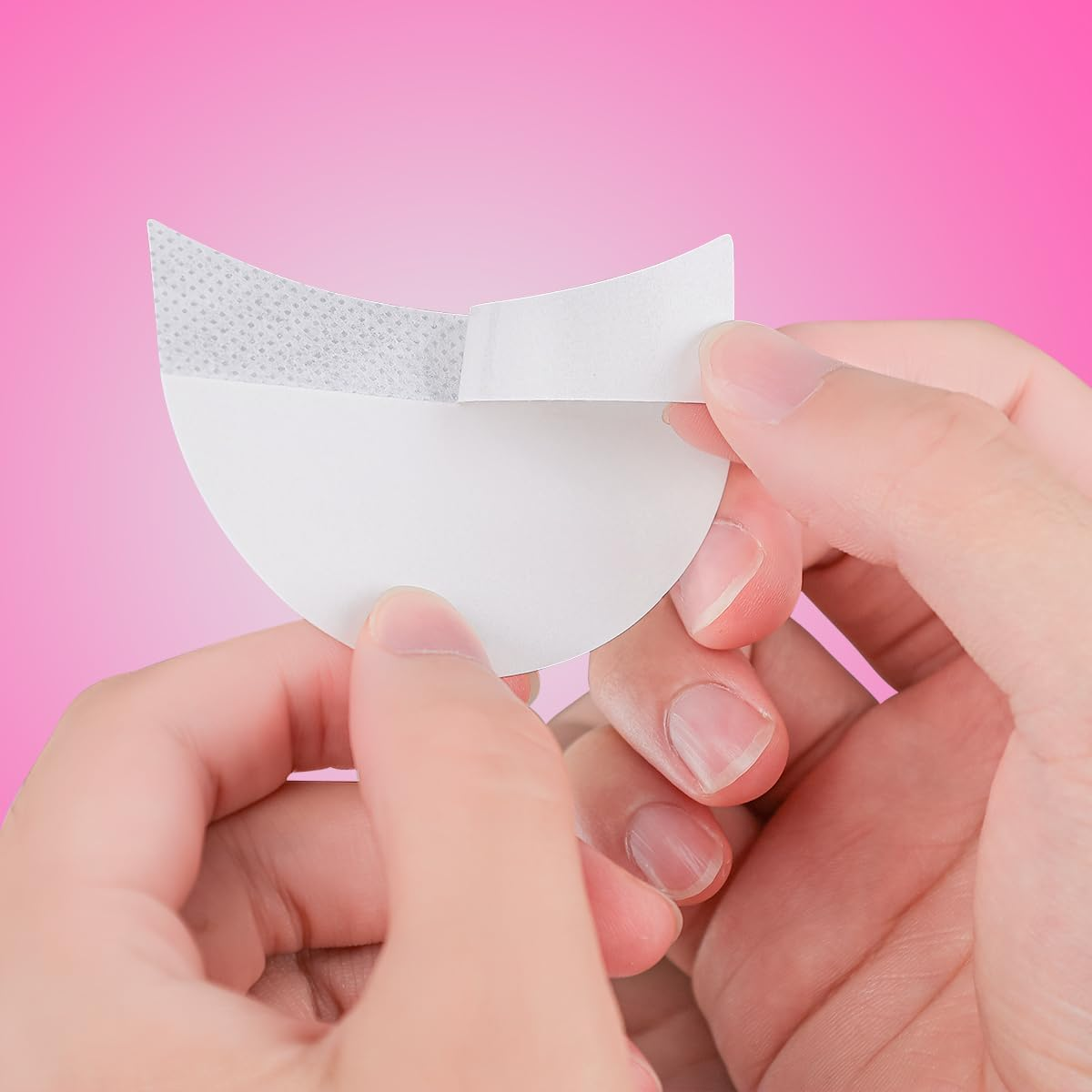 Eye Shadow Pads Eyeshadow Shields 50 PCS Professional Eyeshadow Stencil Tape Eyeliner Stickers Patches Eyeliner Stencil Premium Lint Free for Eyelash Extension Tinting - 200 Pcs image number 6