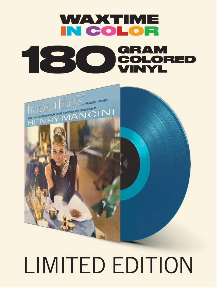 Breakfast at Tiffany'S Ost (1 Bonus Track/Limited/180G/Dmm/Transparent Blue Colored Vinyl) image number 2
