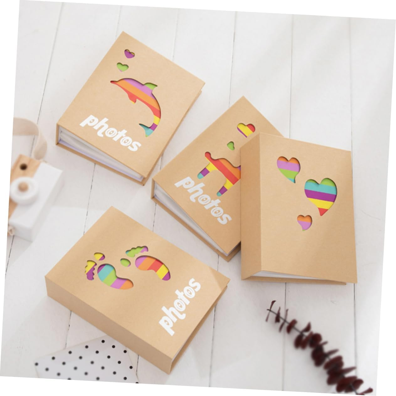 Veemoon Boy Photo Album - Soft Cover Scrapbook for Cherished Memories - Adorable Design for Boys Perfect Keepsake for Newborns And image number 3