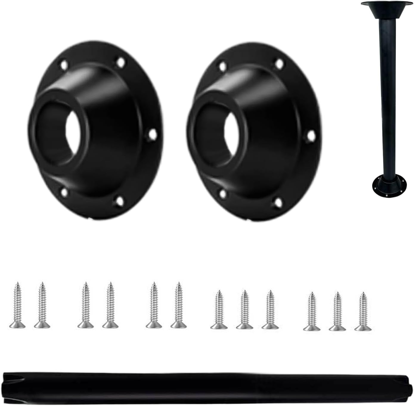 RV Table Base &ndash; RV Pedestal Table Base Flange | Table Leg Base Mount | Lightweight Detachable RV Interior Accessories | Heavy Duty Table Pedestal Stand Base for Van Use image number 6