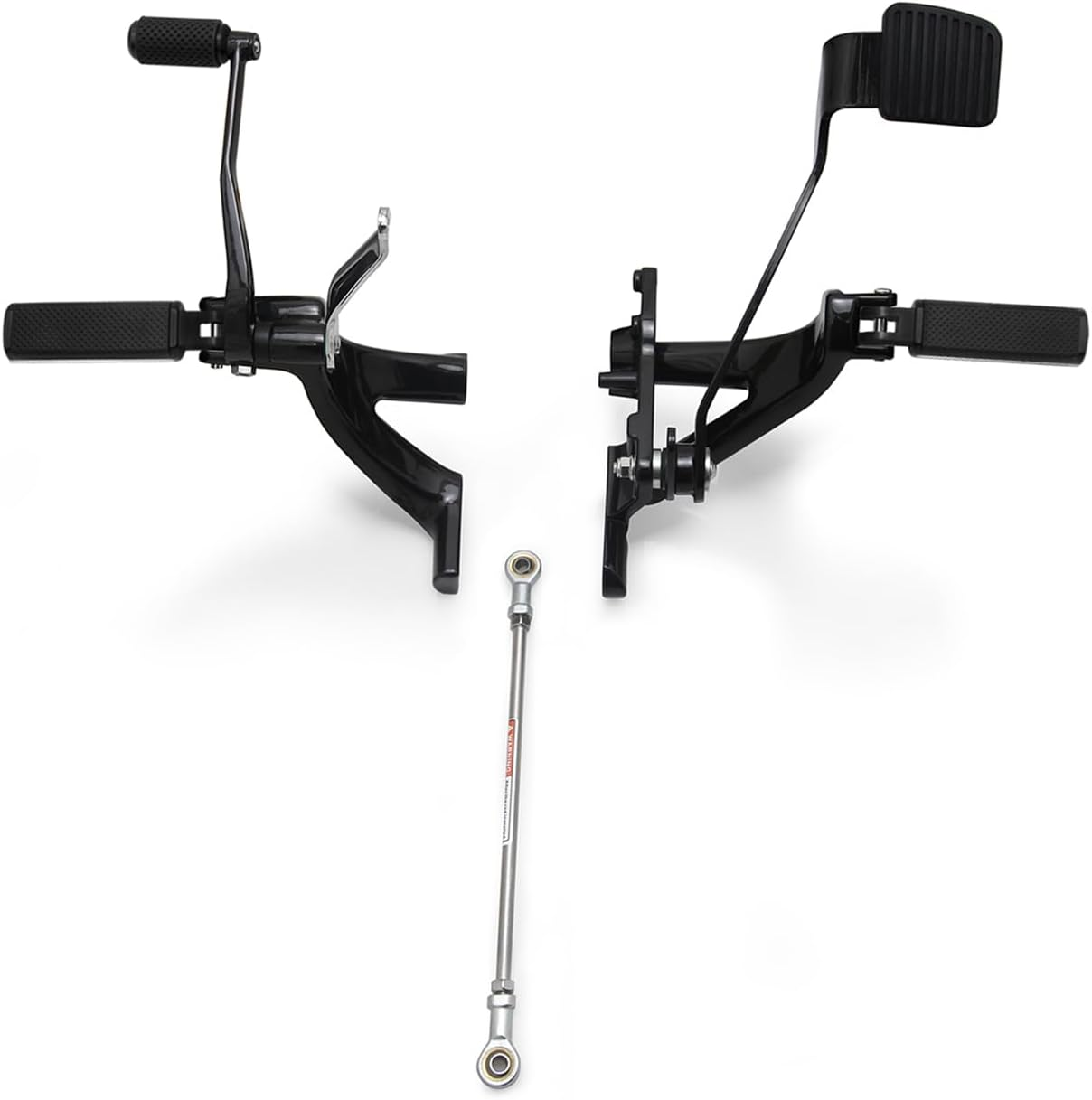 Softail Standard Extended Forward Control W/Mx Mini Rider Floorboard for Harley Street Bob FXBB 114 FXBBS Low Rider FXLR 107 FXLRS 117 2018-2023 2024(W/ 2161-BK)