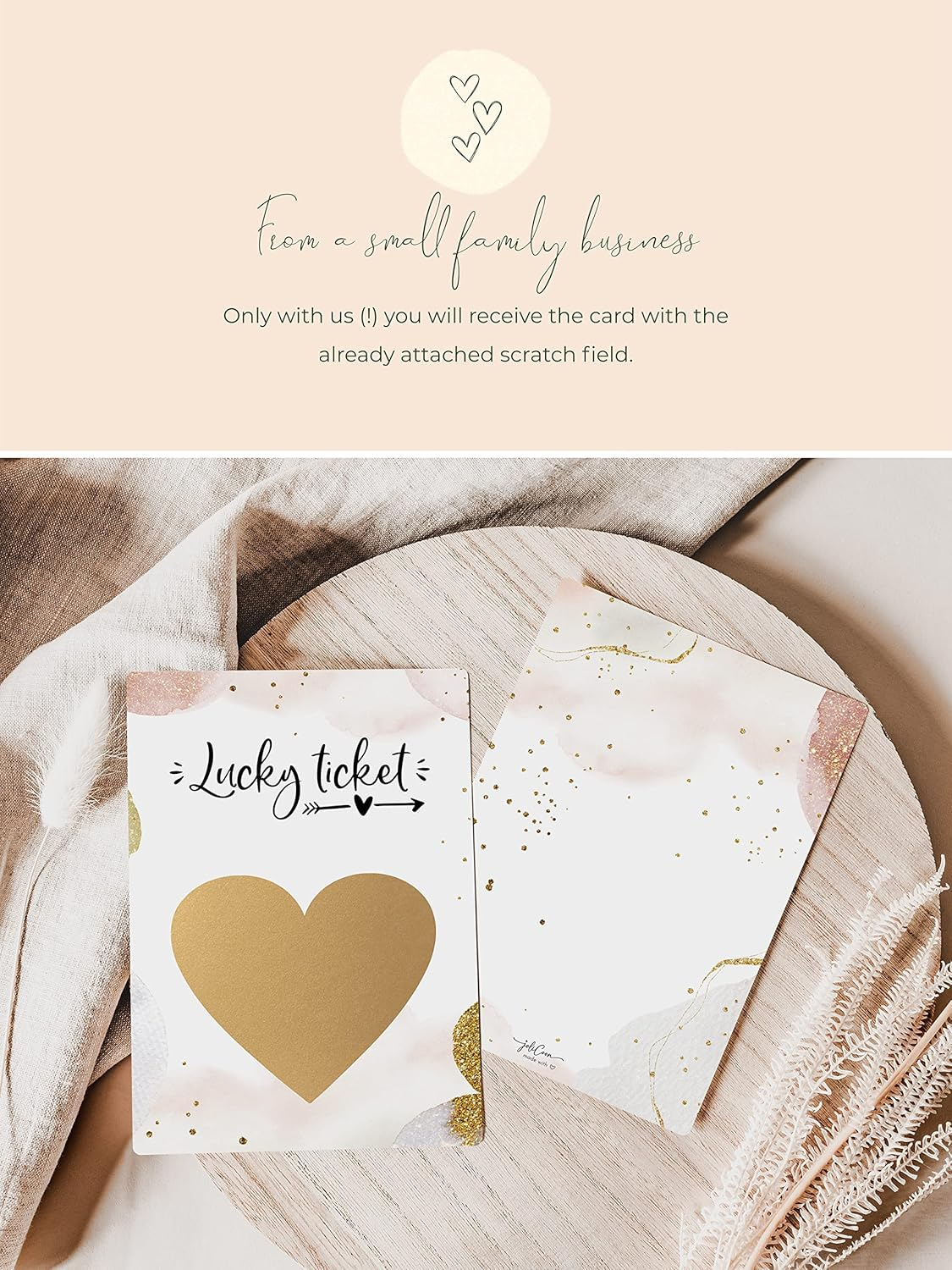 Joli Coon Pregnancy Announcement Scratch off Cards - You Are Going to Be an Aunt - Auntie Pregnancy Scratch off Announcement image number 1