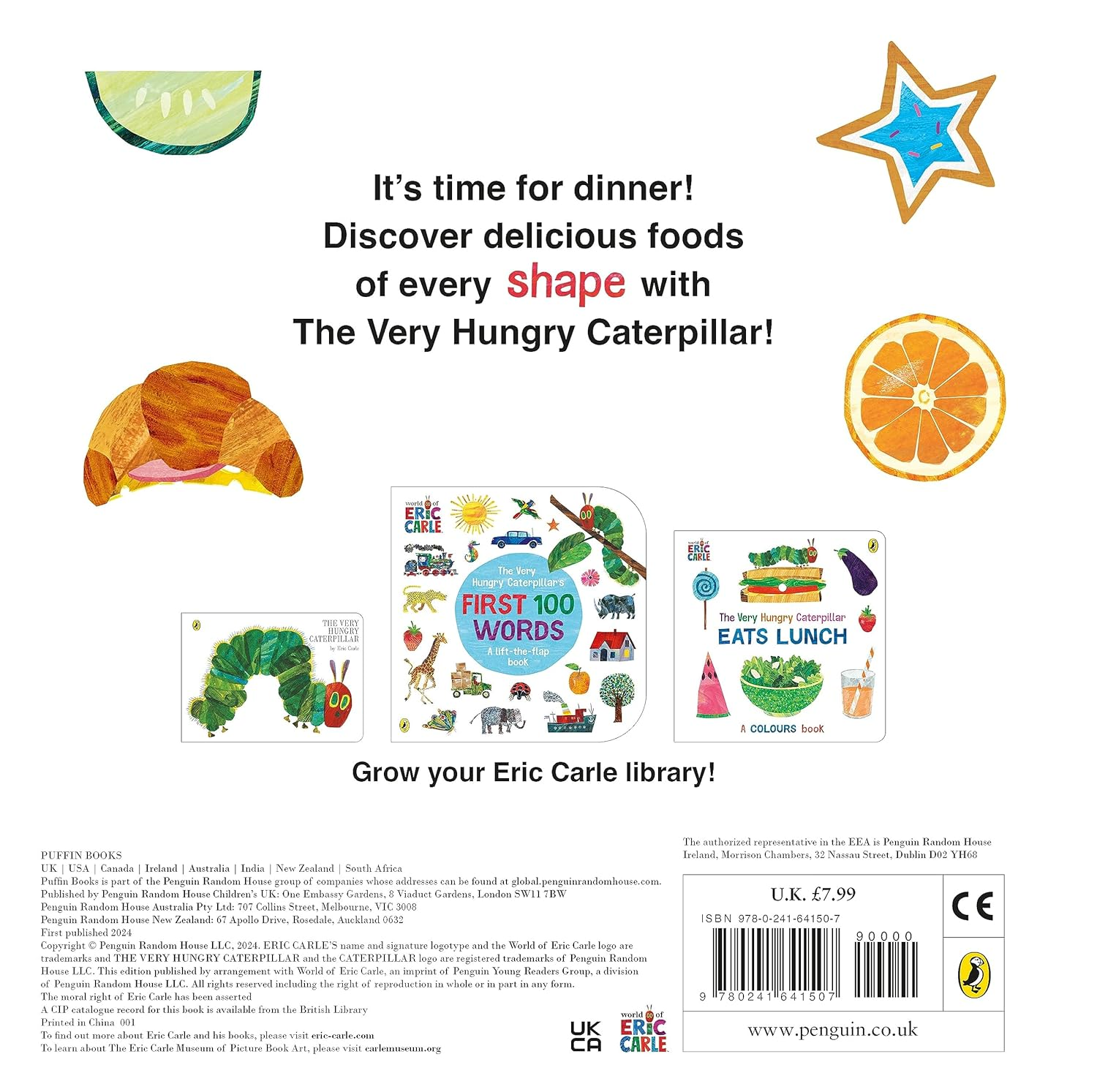 The Very Hungry Caterpillar Eats Dinner: a Shapes Book