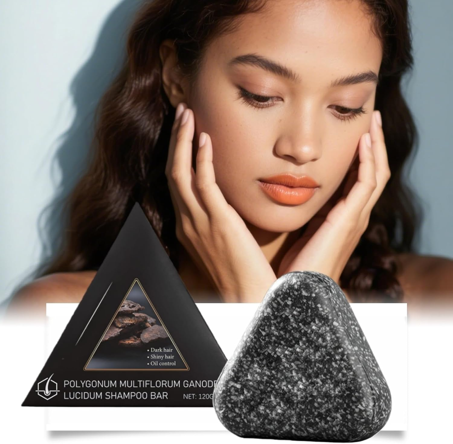 Polygonum Multiflorum Shampoo Black Hair Soap Bar - anti Hair Loss & Thickening for Thinning, Shampoo & Conditioner Bar for Gray & Older Women, Deep Cleansing for Scalps (5) - 1 image number 5