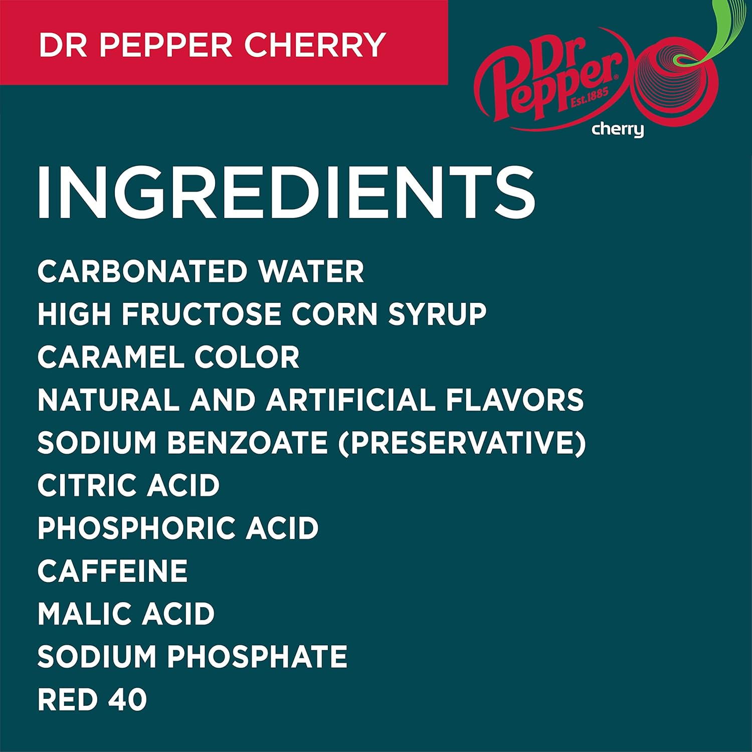 Dr Pepper Cherry 33Cl (Pack of 12) image number 2