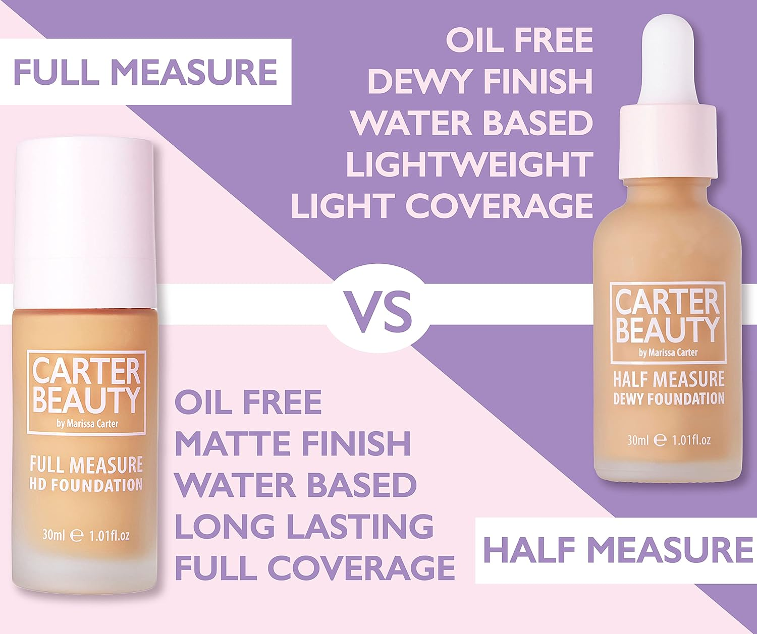 Carter Beauty Half Measure Dewy Foundation image number 2