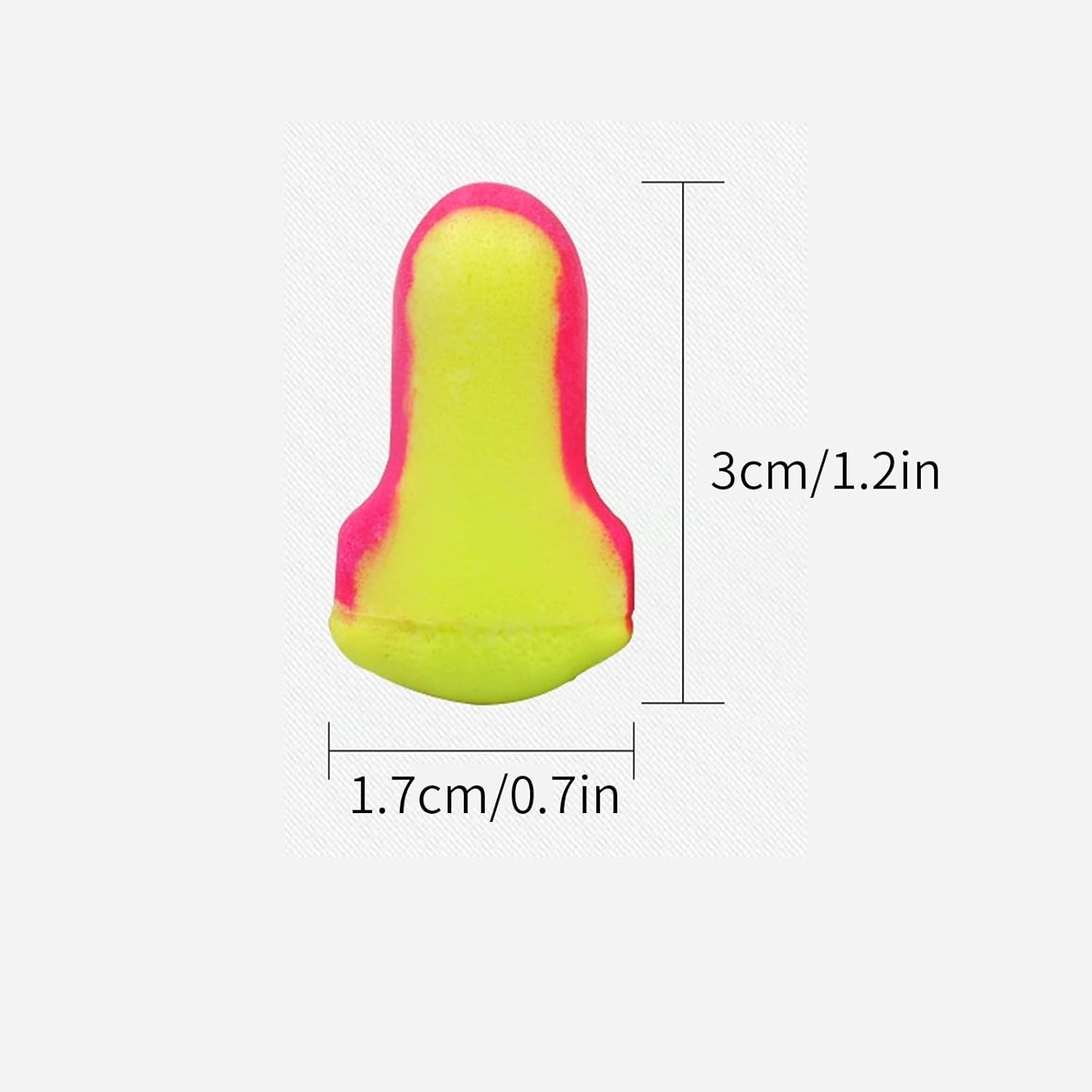 Honeywell Disposable Foam Earplugs,Soft Earplugs Foam for Sleeping Travel Safety Study Noise,(Contains 25 Single Bags) image number 4