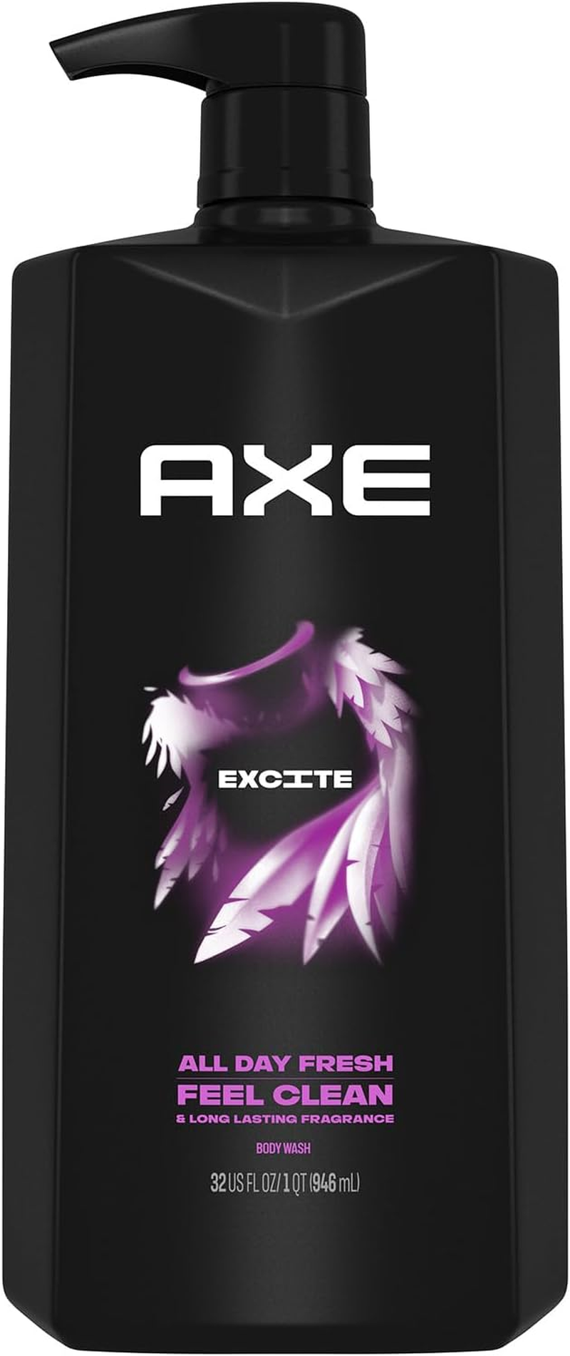 AXE Body Wash for Men, Excite, 28 Oz with Pump image number 3
