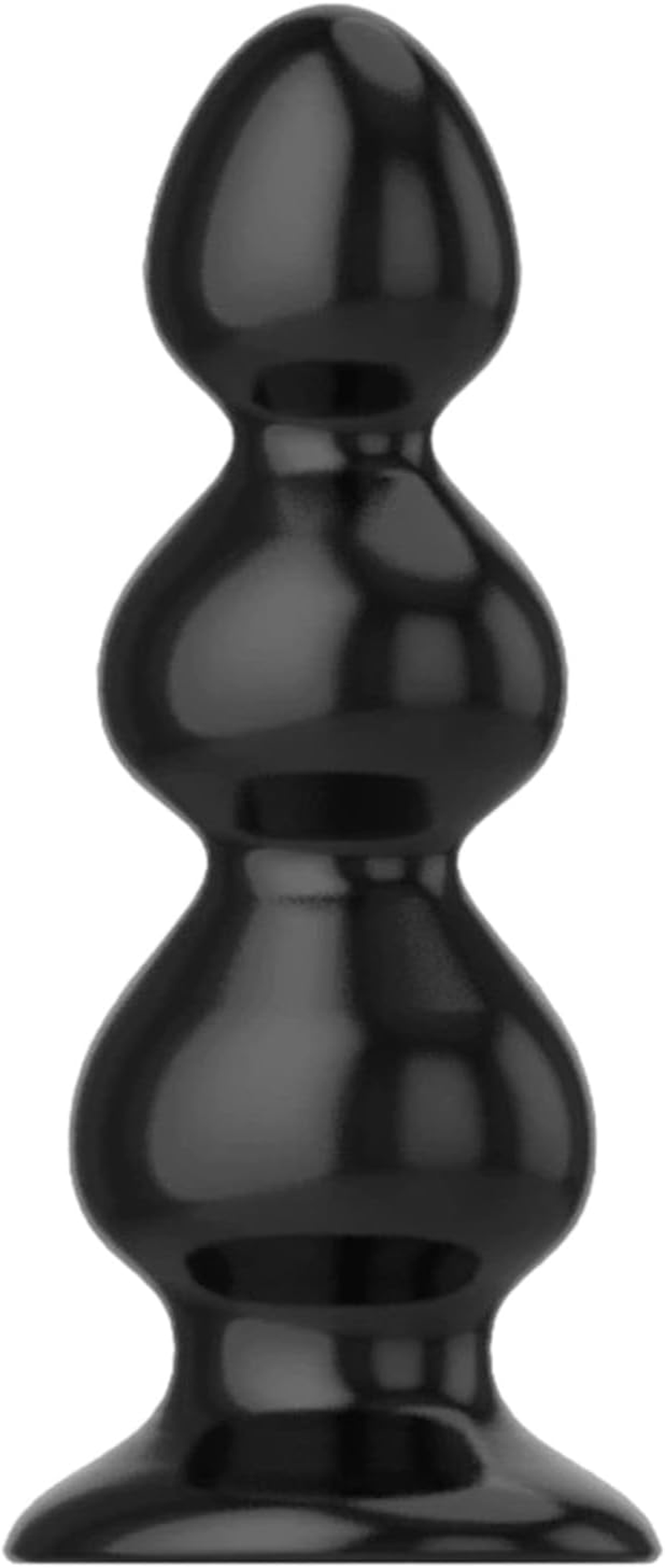 Anal Butt Plug Trainer Anal Plugs Beginners Starter for Women and Men Prostate Massage Anal Dildo Beads Plugs Trainer S M L XL XXL XXXL with Flared Base Suction Cup Adult Sex Toy (Large) image number 5