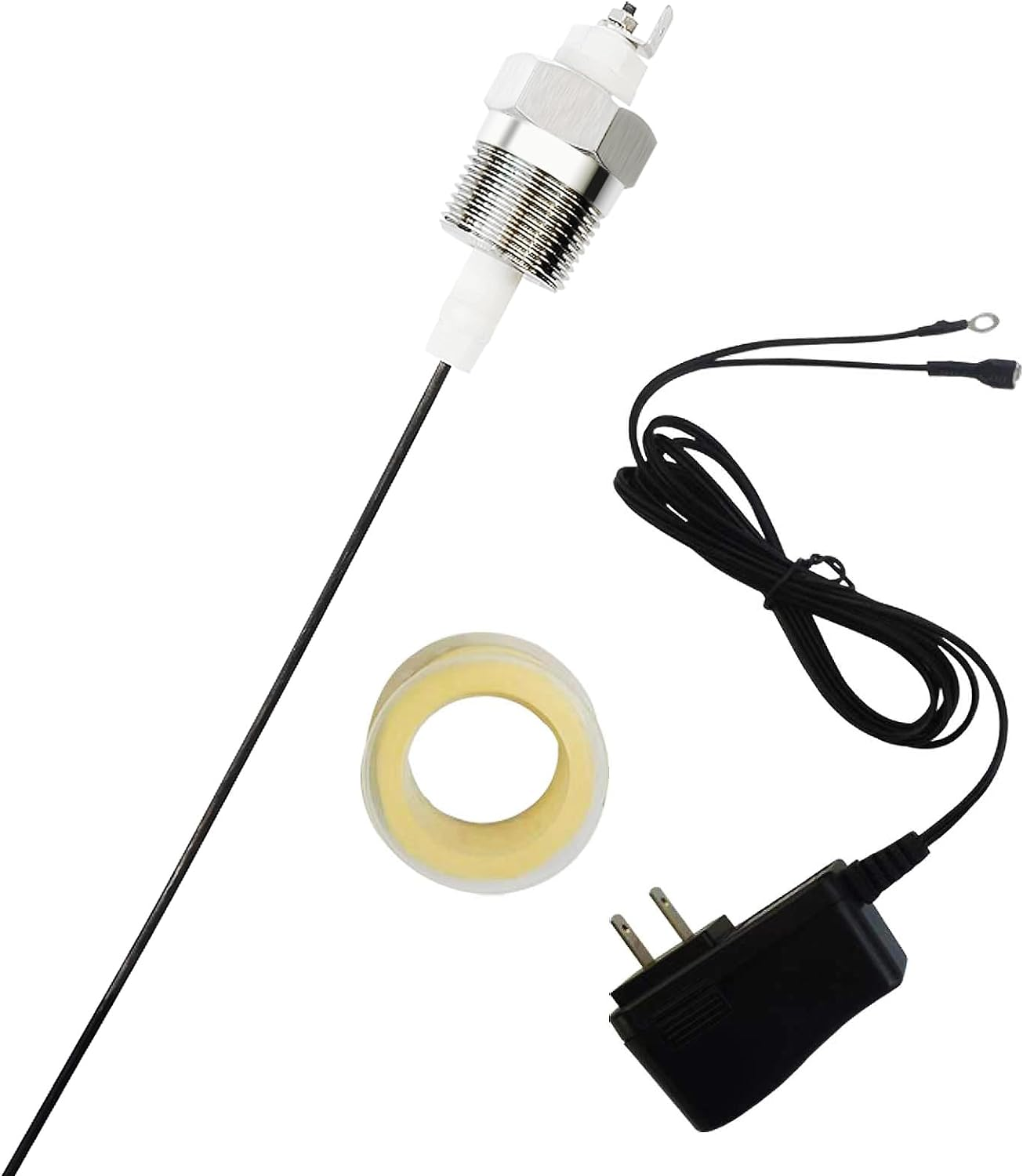 Powered Anode Rod for Water Heater Tank, Electrical Titanium Anode Rod, Eliminates Rotten Egg Smell (Type B) image number 3