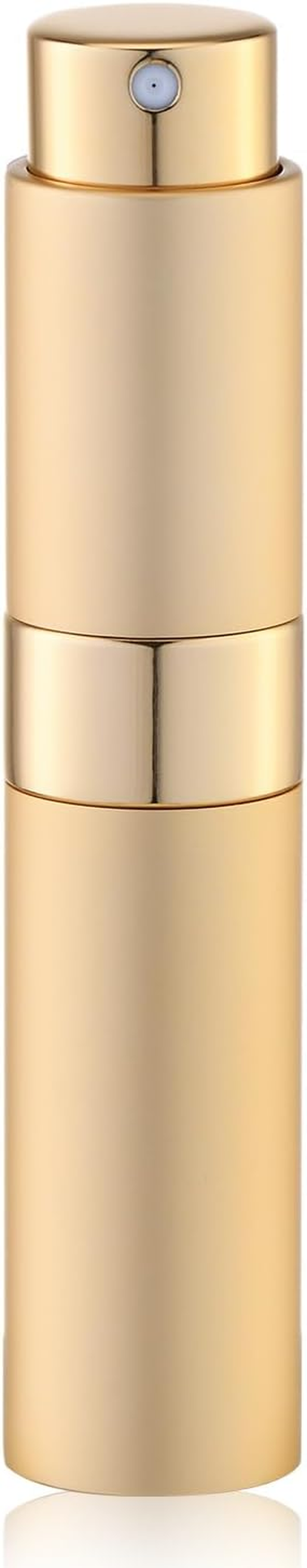 Lulupack 1 X 10Ml Perfume Atomizer Refillable Travel Spray Bottle, Silver, 0.3 Ounces