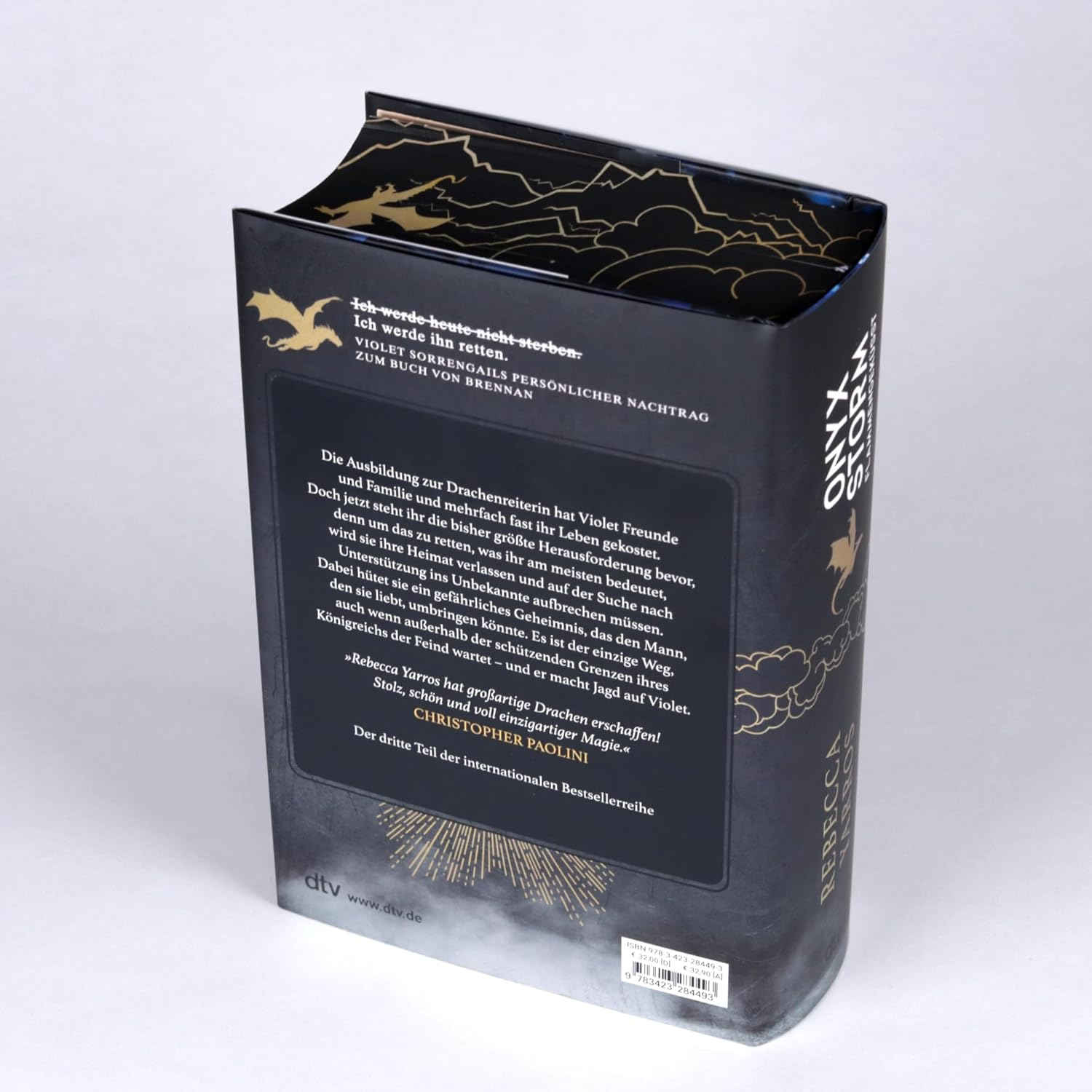 Onyx Storm - Flammengek&uuml;sst: Roman | Deluxe-Ausgabe Mit Atemberaubendem Farbschnitt | Die Hei&szlig;ersehnte Fortsetzung Von 'Fourth Wing' Und 'Iron Flame' image number 1