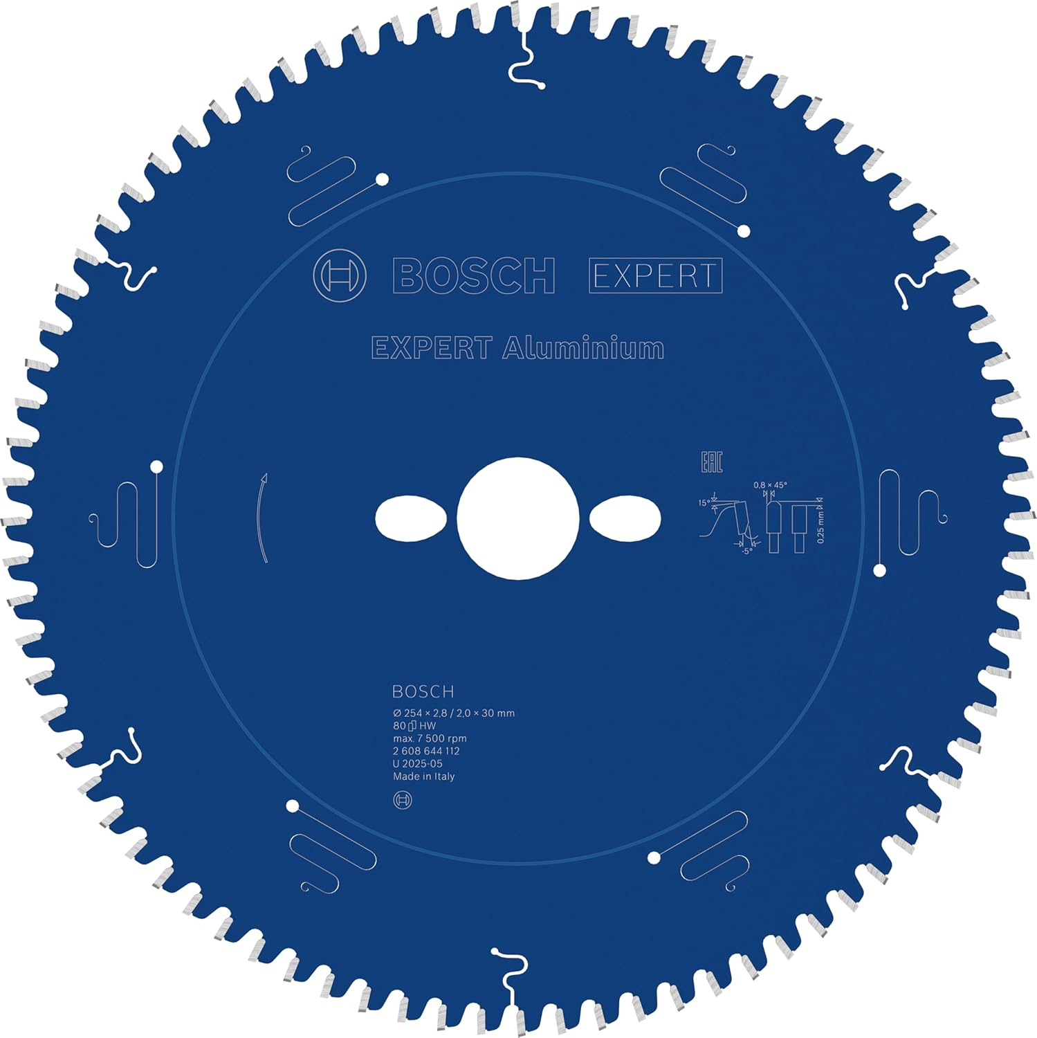 Bosch 2608644115 305 Mm Circular Saw Blade for Aluminium image number 3