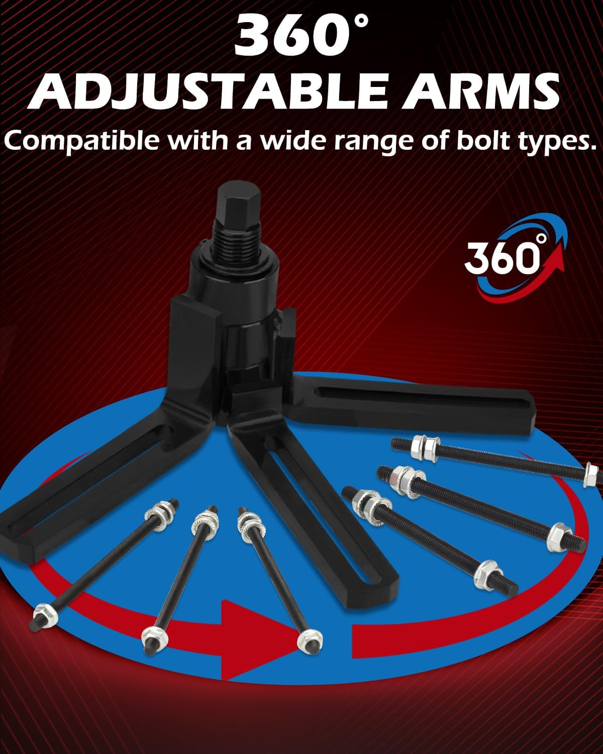 Crankcase Splitter and Installer Tool Kit Crank Case Splitter Separator Installer Puller Compatible with Motorcycle Dirt Bike Small Engine 2 Stroke or 4 Stroke image number 5