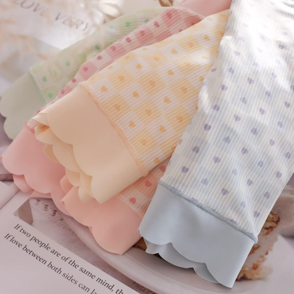 Underwear, 5 Pack Women under the Bump Knickers Underwear for Pregnant Women under Bump Pants Breathable Postpartum Briefs image number 4