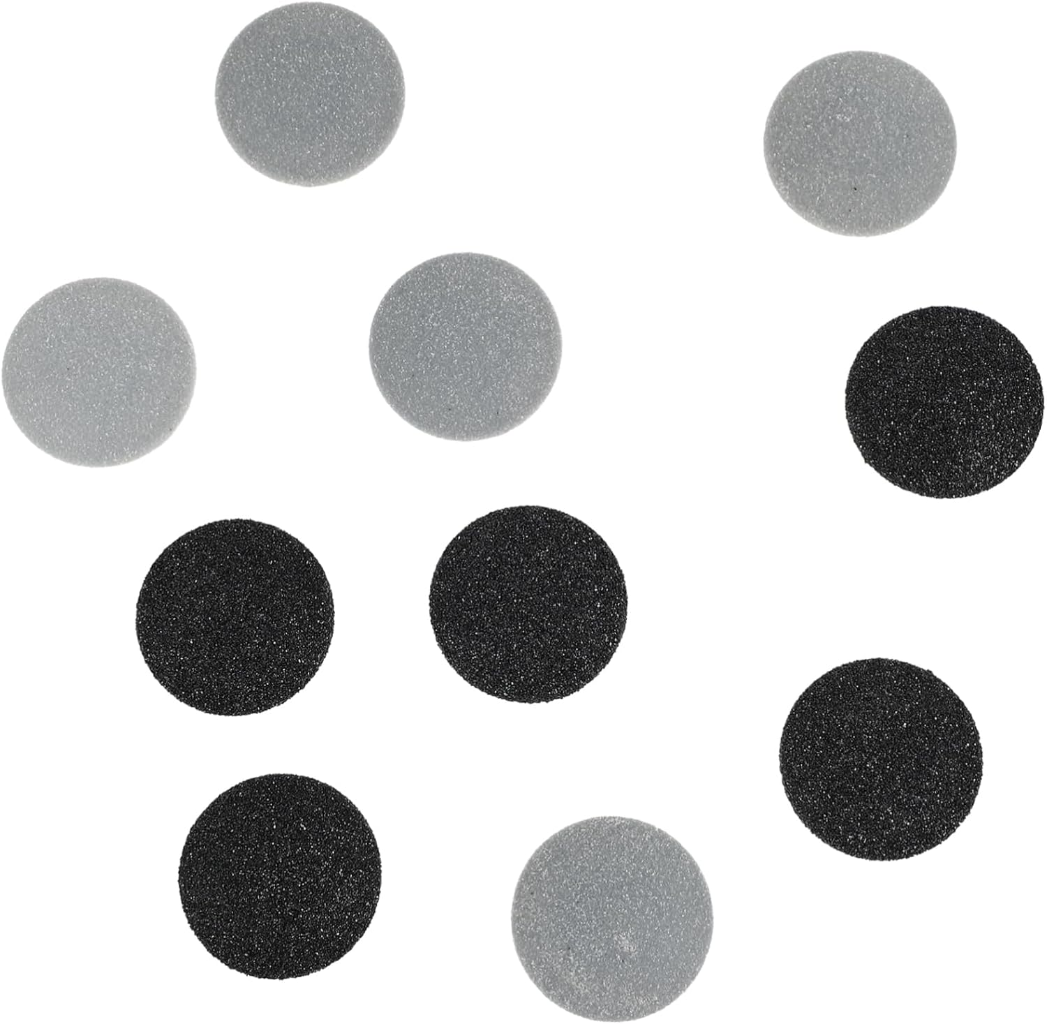 NOLITOY 10Pcs Replacement Heads for Electric Foot File Extra Coarse Pedicure Accessories Professional Dead Skin Removing Tools for Foot Care