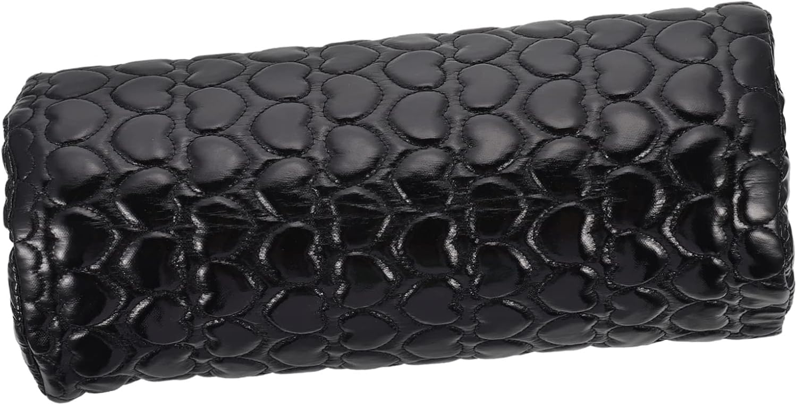 FOMIYES Manicure Hand Pillow Nail Art Hand Pad White Pu Leather Wrist Rest Cushion Semi-Circular Nail Salon Home Use