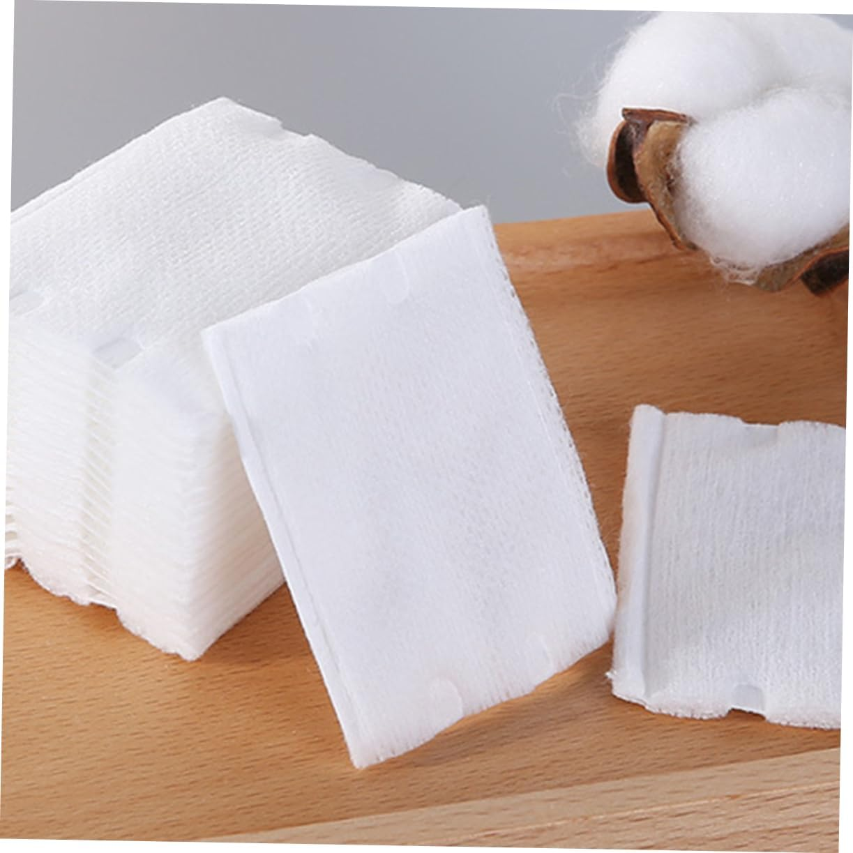 Makeup Cotton Pads Non-Woven Toner Pads for Face Cleaning Random Color image number 2