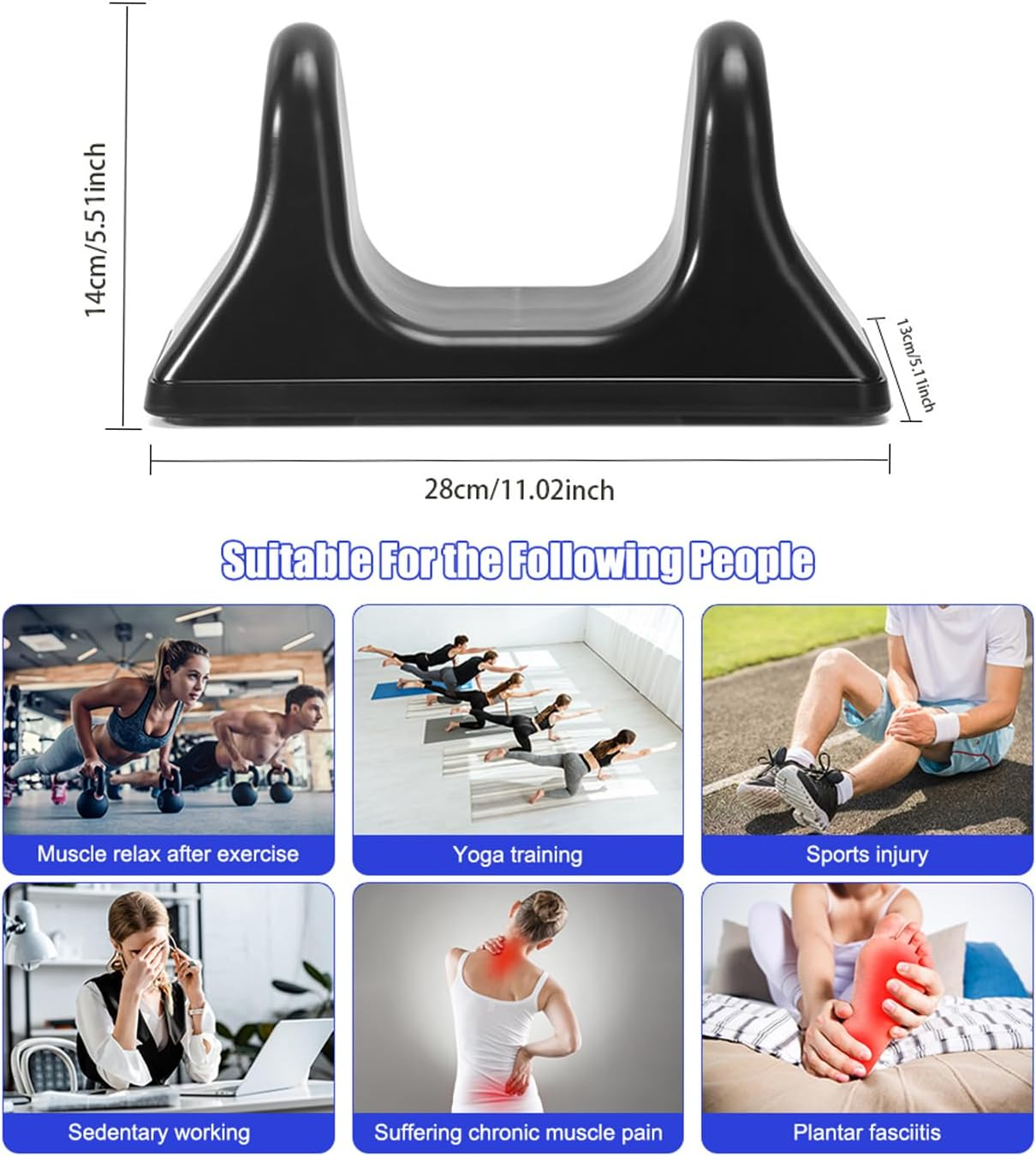 EDINNO Psoas Muscle Massager, Muscle Release Tool, Psoas Muscle Release and Deep Tissue Massage Tool for Psoas, Portable Psoas Back Tissue Massage Release Tool, for Back Massage Muscle Tension image number 3