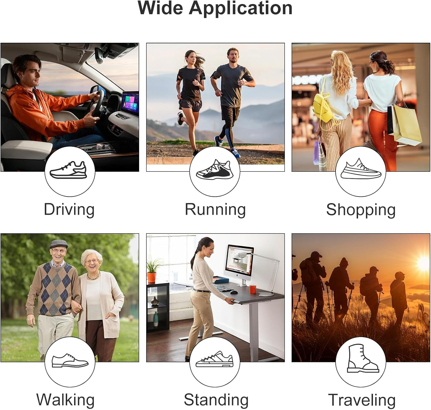 Arch Support Insoles for Men and Women, Insoles for Flat Feet, Orthotic Insole for Flat Feet and Arch Pain(Xs(Eu 37-39),Blue) image number 4