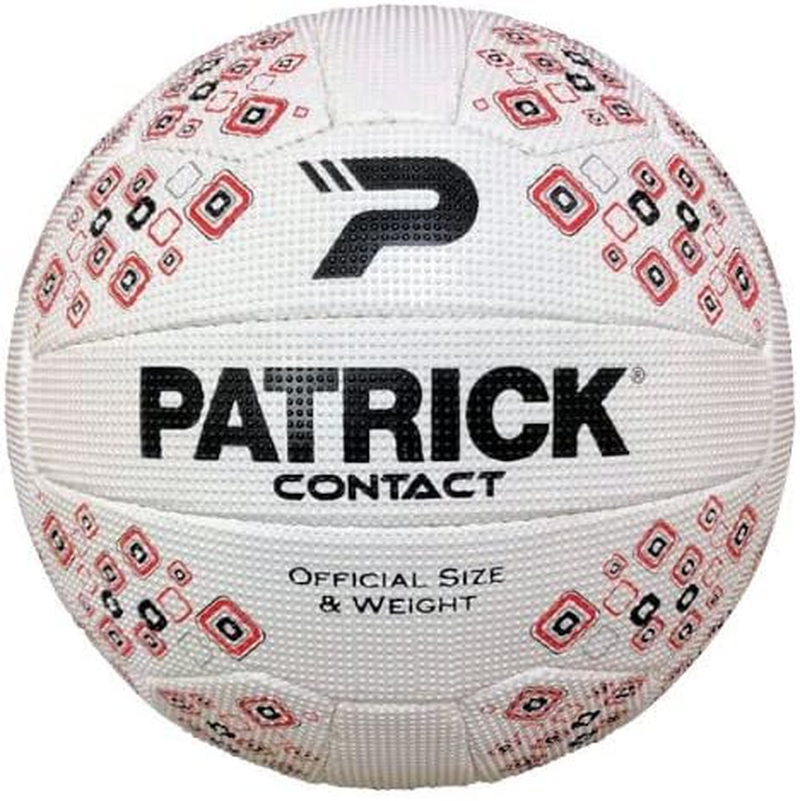 Patrick Netball Contact Red/Black/Silver - Size 4