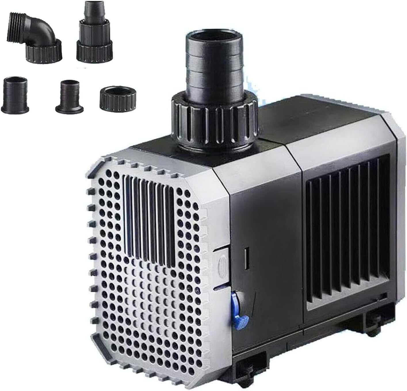 Pond Filter Pump (55W 3000L/H), Submersible Water Pump for Aquarium Fish Tank, Garden Fountain Filter System 220V