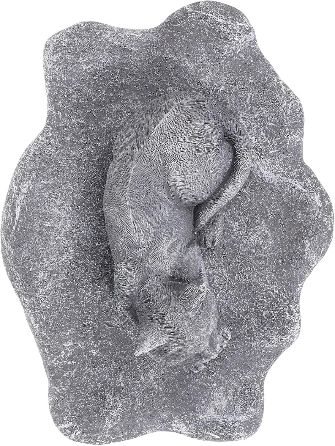 TEHAUX Pet Memorial Stone Statue, Cat Resin Tombstone, Dog Headstones, Memorial Garden Ornaments for Garden, Lawn, Home Decor image number 2