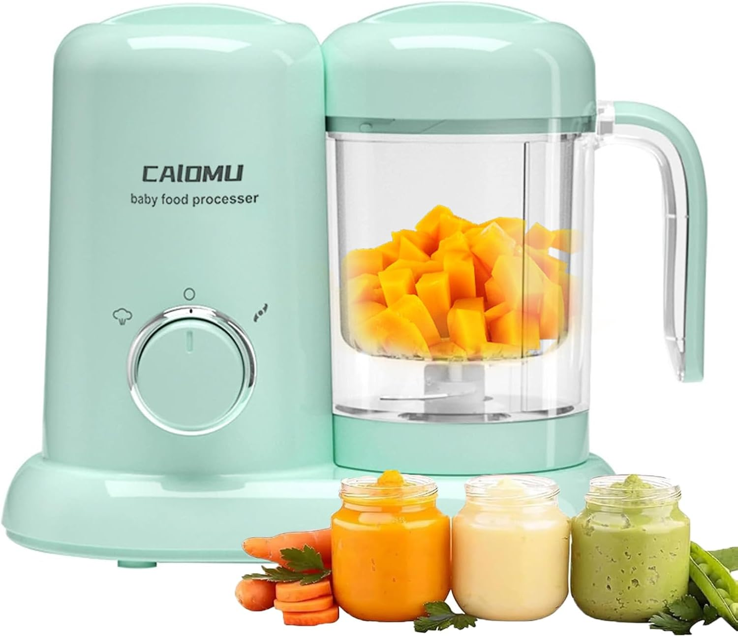 Kobuer 4 in 1 Baby Food Maker, Multifunction Baby Food Processor and Steamer, Puree Blender, Multifunctional Baby Puree Maker, Mini Food Grinder Cooking image number 6
