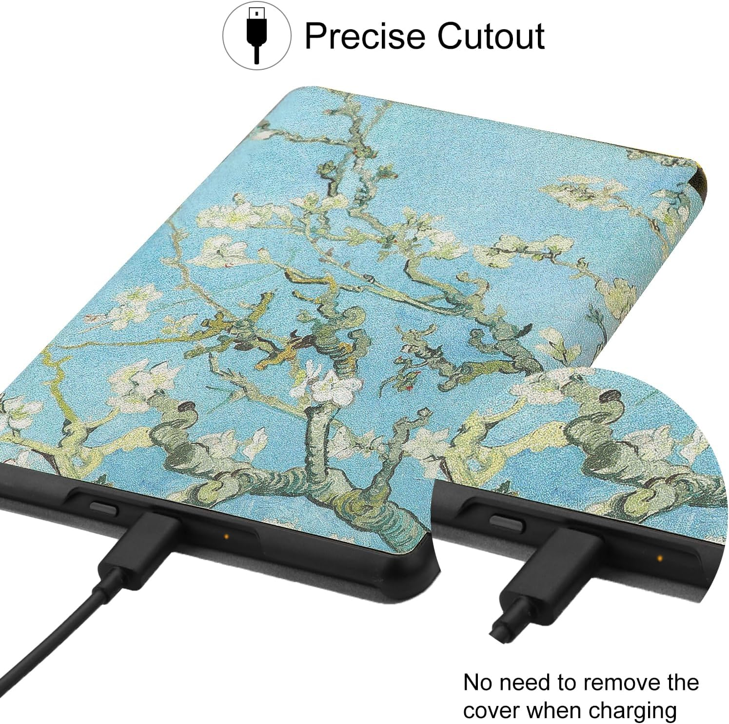 WALNEW Case for 6&rdquo; All-New Kindle 11Th Gen 2024/2022(Model No. C2V2L3/RS23CV), Slim Lightweight Protective Cover with Auto Wake/Sleep Only for Kindle 2024/2022 Released