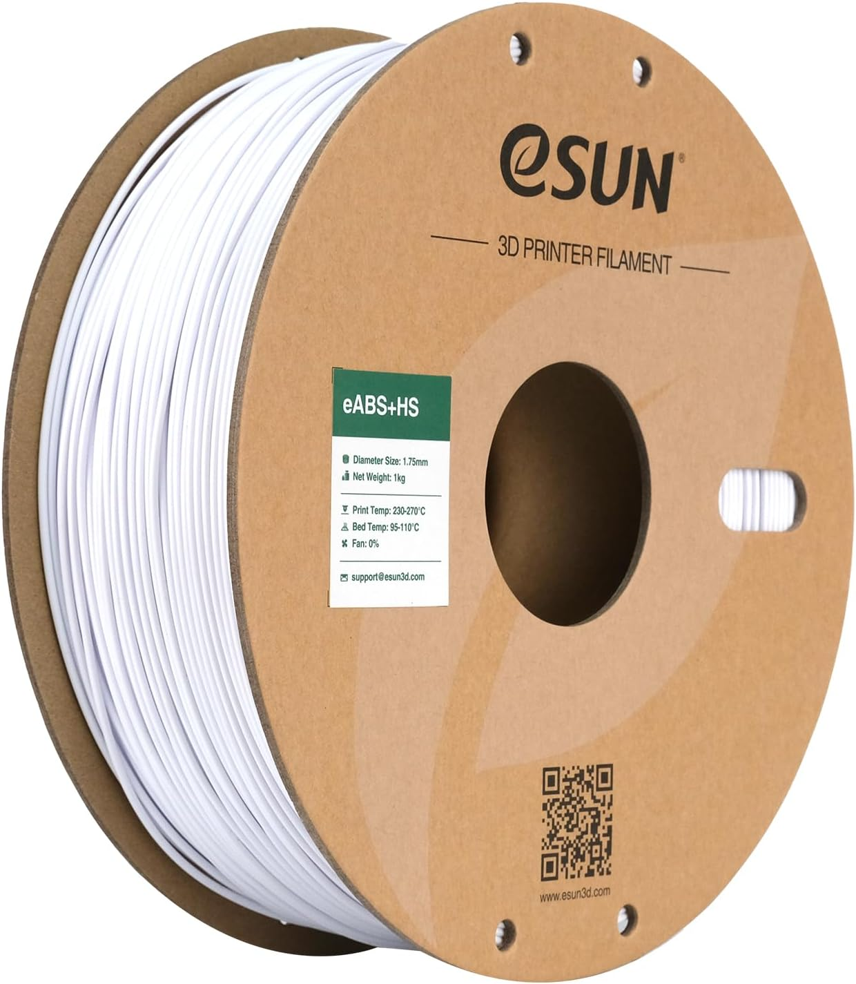 Esun ABS PRO Filament for 3D Printers High Speed ABS PRO 3D Printer Filament 1.75Mm Dimension Accuracy +/- 0.02Mm 1KG (2.2 LBS) Spool Fast Printing ABS 3D Printing Material，Black