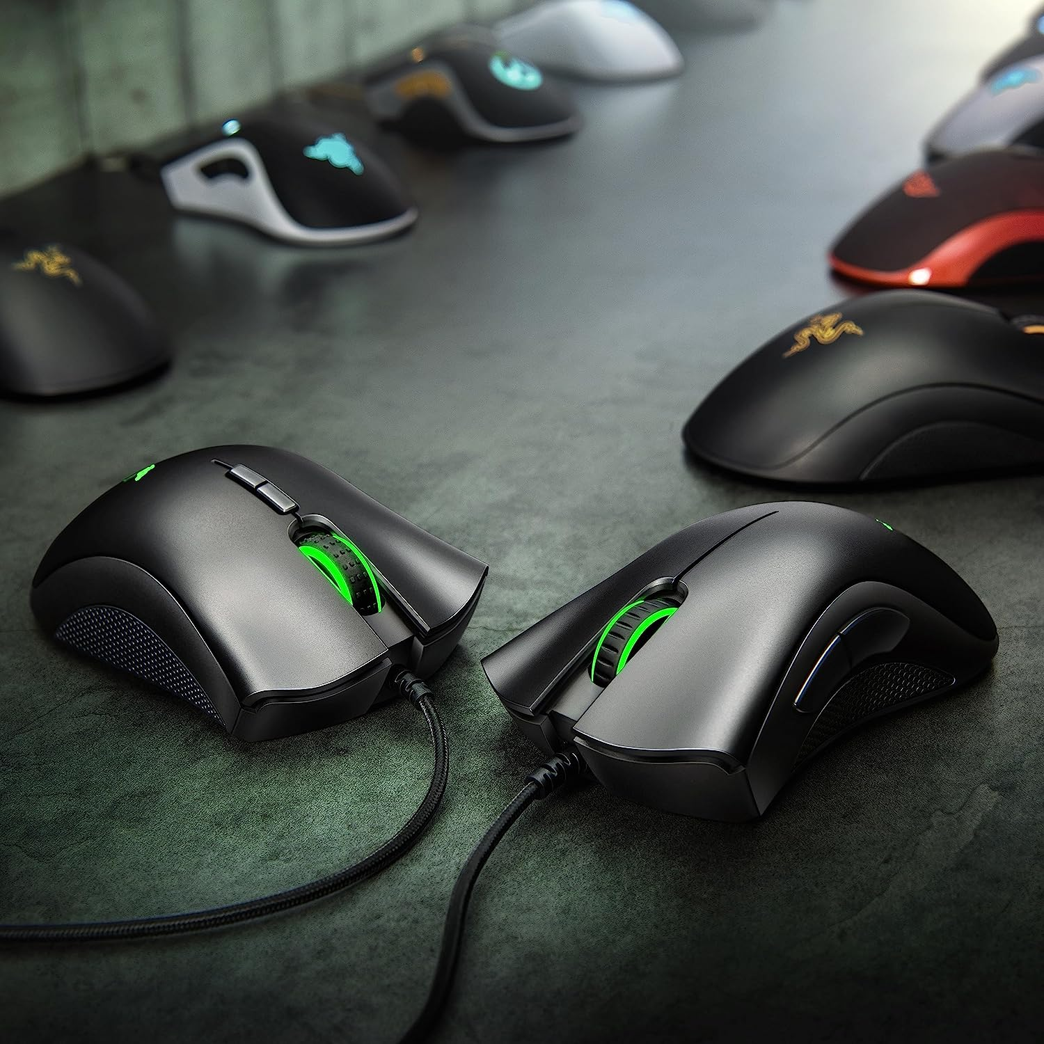 Razer Deathadder Essential Gaming Mouse: 6400 DPI Optical Sensor - 5 Programmable Buttons - Mechanical Switches - Rubber Side Grips - Classic Black - Classic Black image number 5