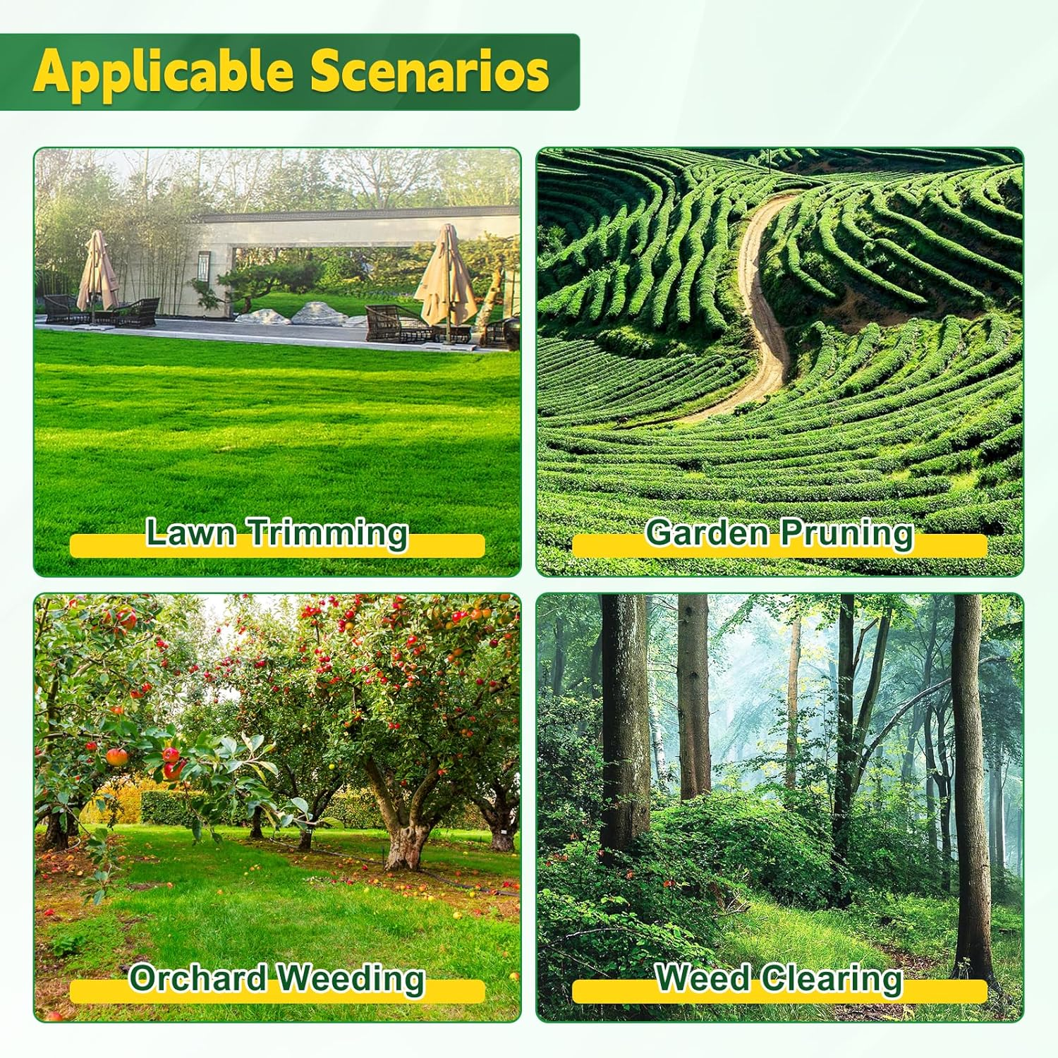 UCINNOVATE String Trimmer Line, 1 Spool round Weed Eater String 2.4Mm X 100M, Premium Nylon Weed Wacker String, 095 Trimmer Line Heavy Duty for Lawn Mower, Orange (0.095 Inch X 328 Ft) image number 3