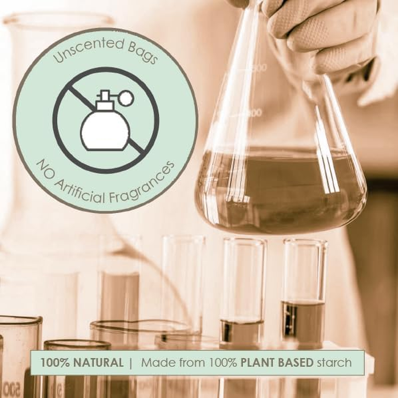 Disposable Diaper Bags (90 BAGS in TOTAL) | UNSCENTED Dirty Diaper Baggies Disposable (6 Refill Rolls 9 X 13In) | Leak Proof Baby Poop Bags on the Go | Baby Waste Bags | Diaper Travel Bags Refill image number 5