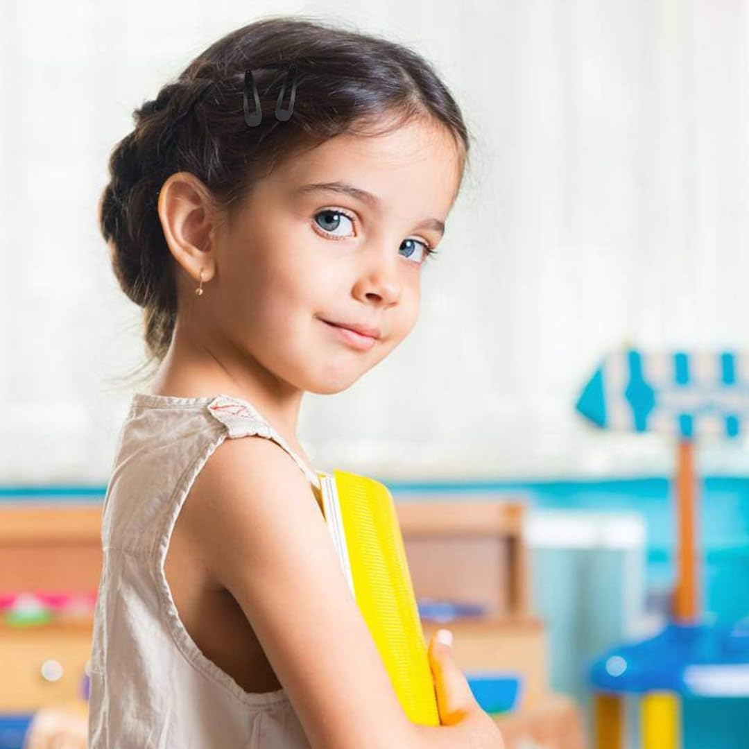 PARENCE. - Set of Hair Bobbles - Set of 4 Hair Clips + 10 Pins - Hair Accessories for Women and Girls - Non-Slip Clips - Discreet Hairstyle Clips - Ideal for Daily Life, Wedding, Sports image number 5