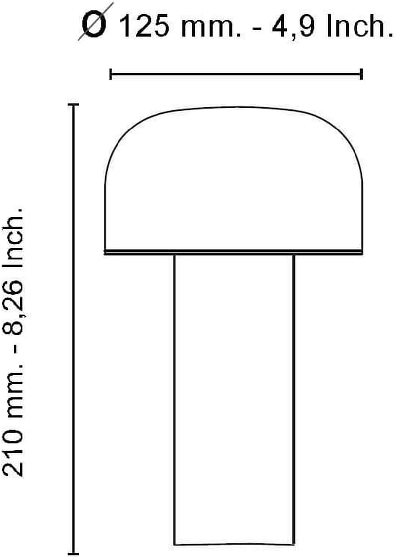 Flos Bellhop Battery, Polycarbonate, Grey, 12.5 X 21 Cm image number 3