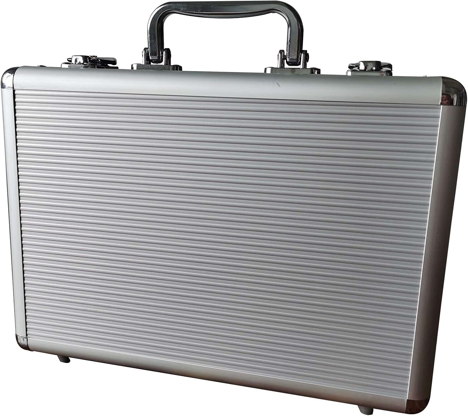 SEETOOOGAMES 200Pcs Capacity Empty Aluminum Poker Chip Case Only image number 3