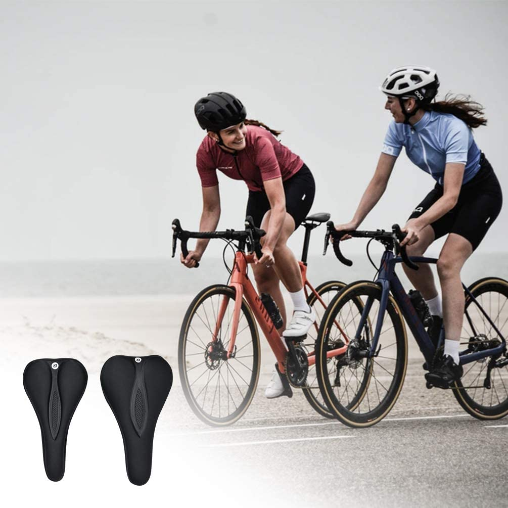 ROCKBROS Bike Seat Cover Gel Comfort Bicycle Saddle Soft Cushion Breathable for Road Mountain Bikes image number 5