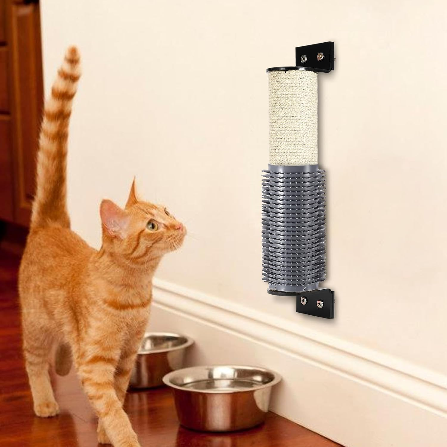 Cat Scratching Post Replacement | Self-Grooming Aesthetic Cat Tower Replacement Parts - Wear-Resistant Pet Accessories for Home Apartment Living Room Bedroom Playroom image number 2