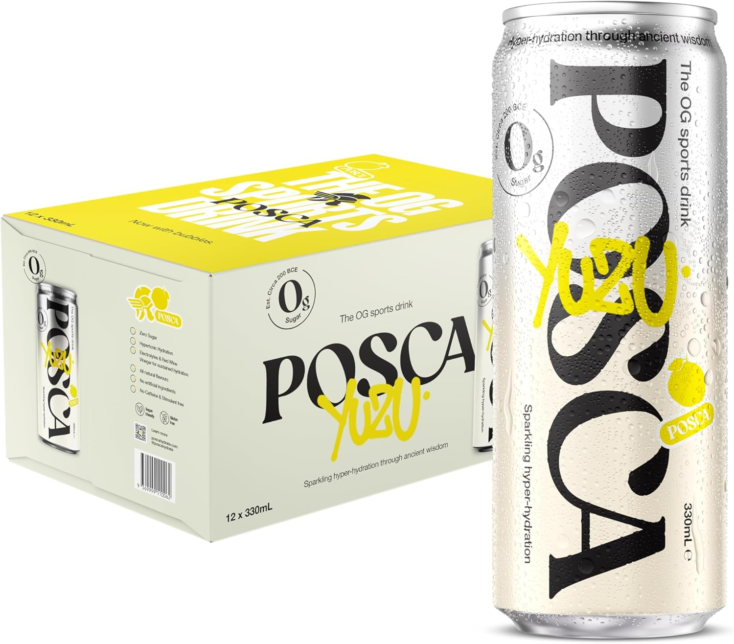 Posca Hydrate Yuzu 12 X 330Ml image number 4