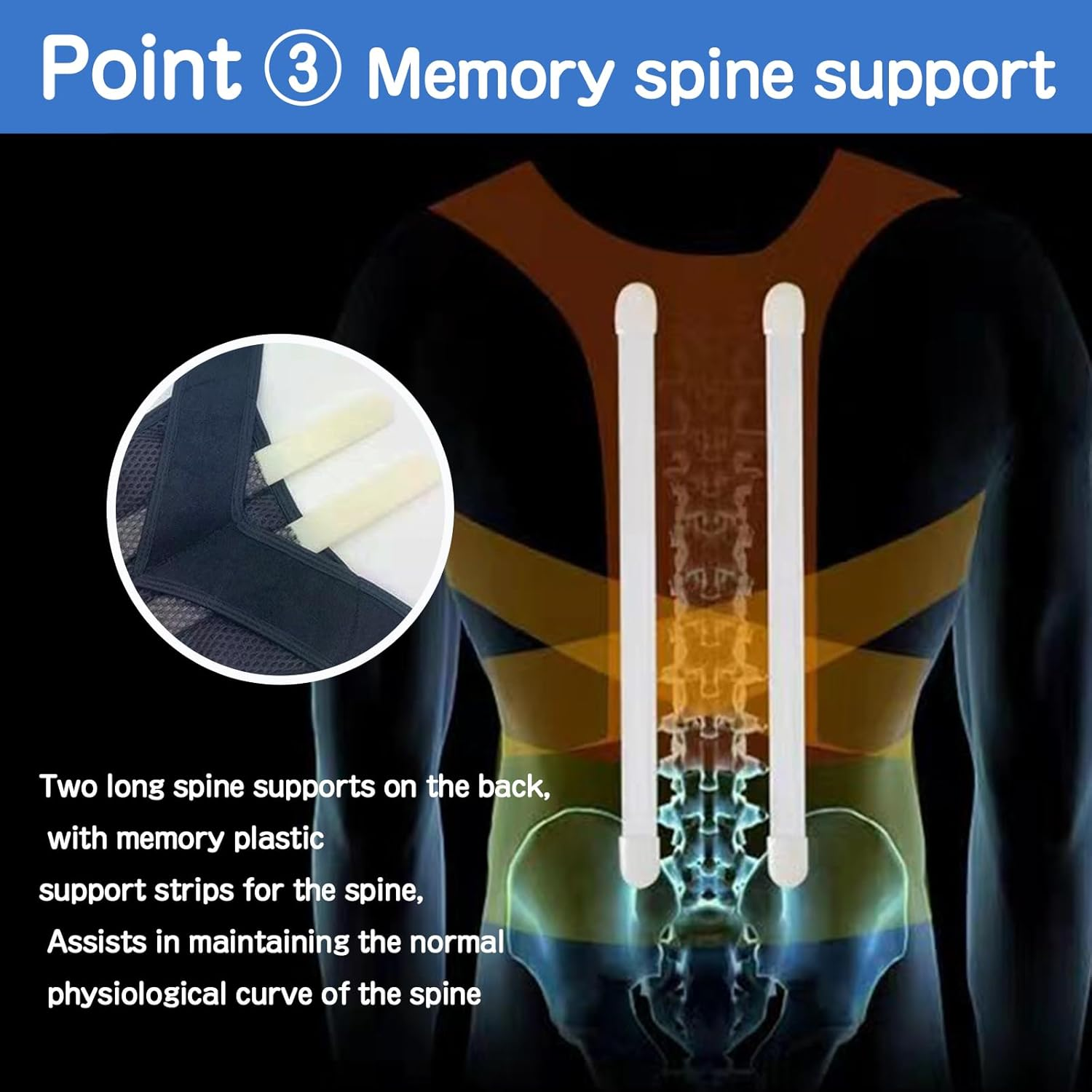 Back Brace for Man and Woman,Breathable Back Straightener,One-Piece Design,Adjustable Posture Trainer (S)